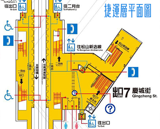 捷運平面圖